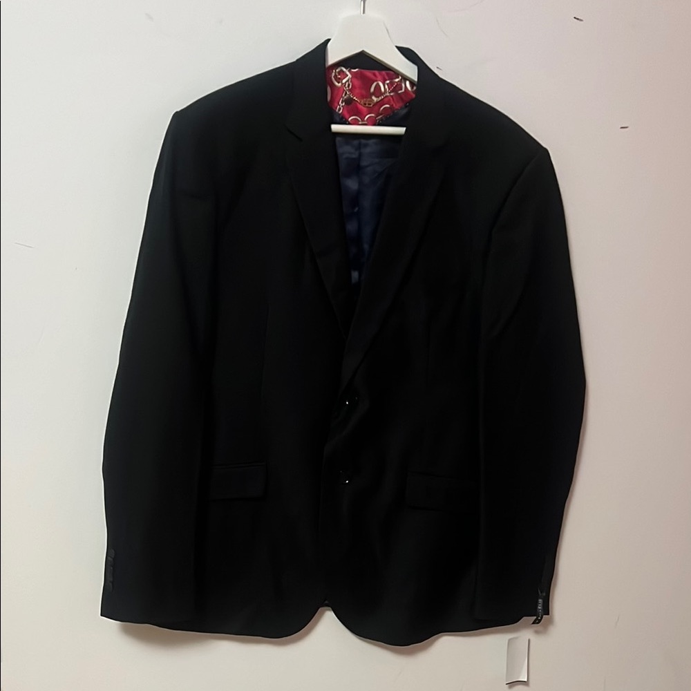 ELIE BALLEH COLLECTION BLACK MILANO ITALIAN NWT JACKET SIZE XL 46-48
